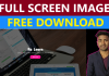 full-screen-image php project