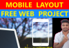 Create HTML & CSS Mobile Iphone Layout With Source Code iphone-mobile-layout