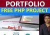 Portfolio Web-Project php With source code Download portfolio project