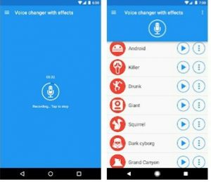 voice changer effect for android