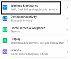 select wireless and network