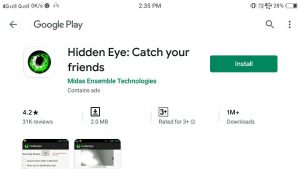 hidden eye catch your friends