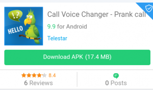 call voice changer for android