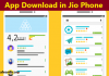 jio phone me app download kaise kare