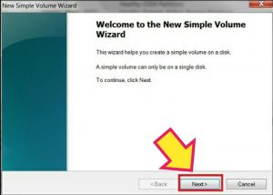 click on next button