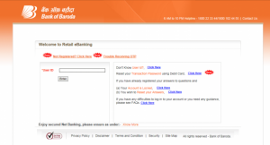 Enter your bank of baroda atm number