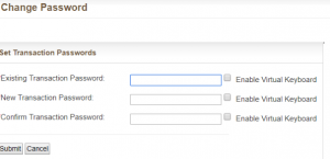 Enter a new transaction number