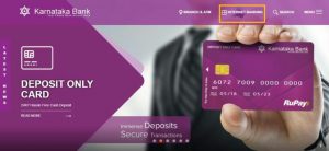 karnataka bank online registration click