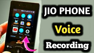 Jio phone me voice recording kaise kare