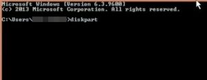 open your cmd corrupted memory