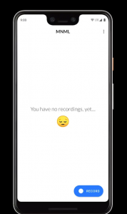whatsapp video call record mnml