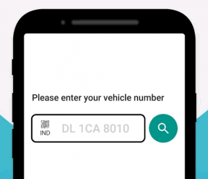 enter your vehicle number