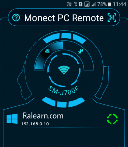 Finally connect your pc