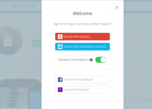 login your email