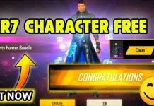 Free Fire Me Chrono Character Free