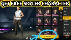 Free Fire Me Free Skyler Character Kaise Le