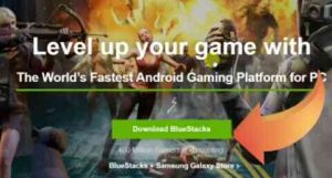 Click to “Download Bluestack” Option