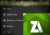 Download & Install ZArchiver App