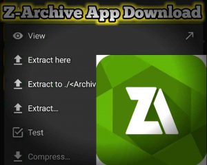 Download & Install ZArchiver App
