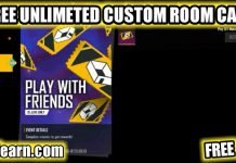 Get Free Custom Room Card in Free Fire (100% Working) Get Free Custom Room Card in Free Fire