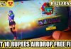 How to Get 10 Rupees Airdrop In Free Fire