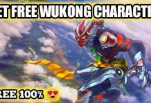 Free Fire Free Character: Wukong Character Free Me Kaise Le