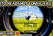 BGMI Auto Headshot Aimbot Config