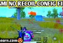 BGMI no recoil config file download