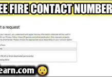 Free Fire Ka Contact Number
