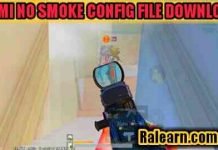 PUBG MOBILE / BGMI No Smoke Config File Latest Update BGMI No Smoke Config File