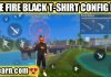 Free Fire Black T-Shirt & Pant Vip Glitch Config File New Update Free Fire Black T-Shirt & Pant Vip Glitch Config