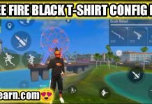 Free Fire Black T-Shirt & Pant Vip Glitch Config File New Update Free Fire Black T-Shirt & Pant Vip Glitch Config