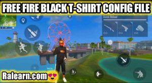 Free Fire Black T-Shirt & Pant Vip Glitch Config
