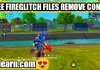 Glitch Config Files Remove in Free Fire