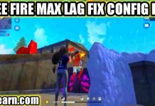Free Fire Max Lag Fix Config File Download