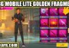 Golden Fragments In Pubg Mobile Lite