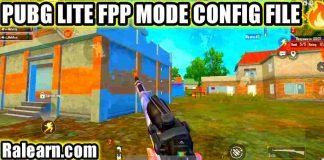 PUBG Lite FPP Mode Config File Download (New Update) PUBG Lite FPP Mode Config File Download