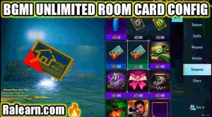 BGMI Unlimited Room Cards Hack Config