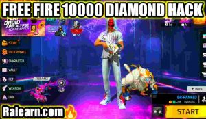 Free Fire 10000 Diamond Hack New Update