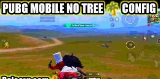 PUBG MOBILE No Tree Config File Latest Update (100% Working) PUBG MOBILE No Tree Config File