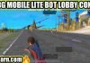 PUBG Mobile Lite Bot Lobby Config