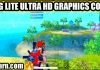 PUBG Mobile Lite Ultra Hd Graphics Config