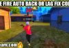 Free Fire Auto Back, Heat Fix Config File