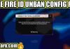 Free Fire BAN Account To Unban Recovery Config