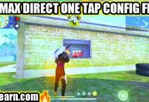 Free Fire Max Direct one Tap Config File Download (100% Work) Free Fire Max Direct one Tap Config file