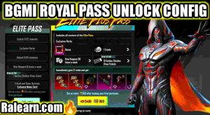 BGMI Royal Pass Unlock Config File