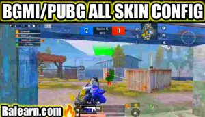 BGMI PUBG MOBILE All Skin VIP Config File