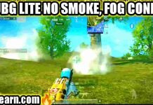 PUBG Mobile Lite No Smoke, Fog Config