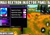 Free Fire Max VIP Rextron Panel Apk Hack Injector