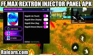 Free Fire Max VIP Rextron Panel Apk Hack Injector